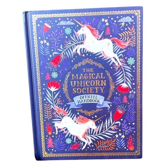 Book - The Magical Unicorn Society Official Handbook w/ Wonderful Illustrations - Picture 1 of 8